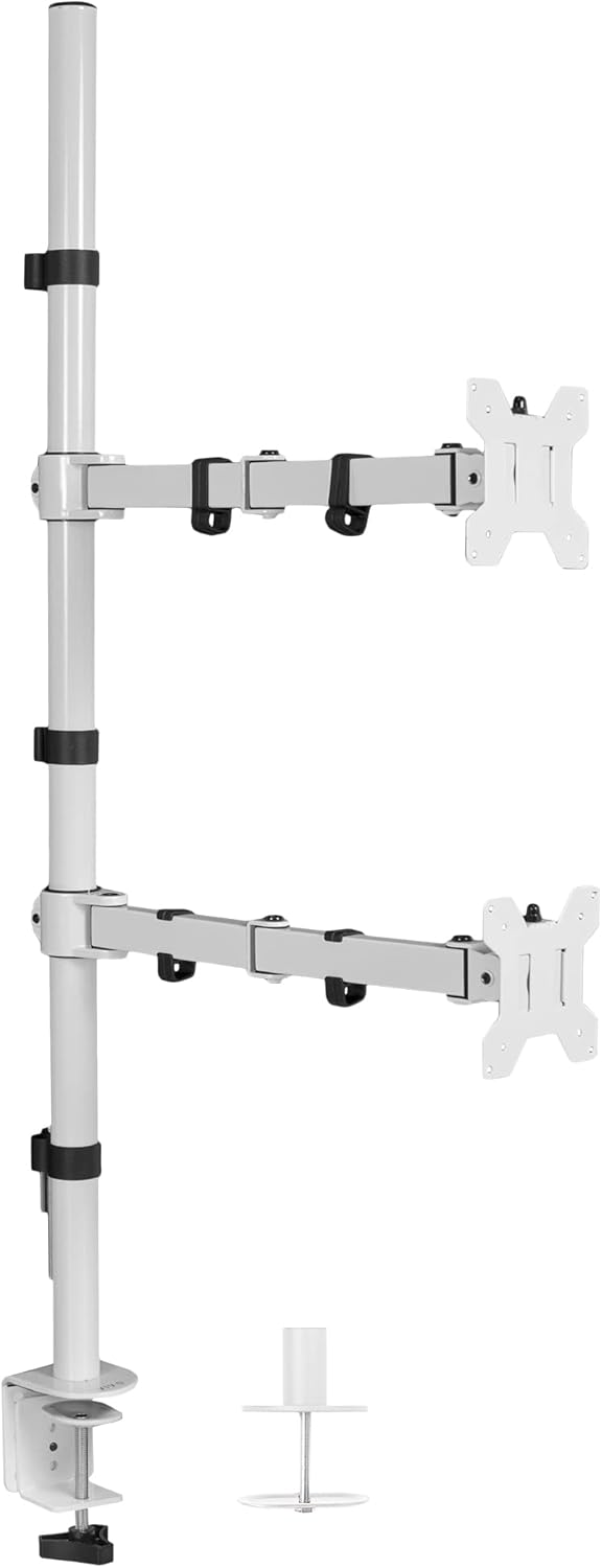 VIVO Extra Tall Dual Monitor Desk Mount Stand for 27 in Screens