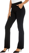 Women's Ease into Comfort Barely Bootcut Stretch Dress Pants Made
