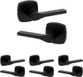 Kwikset Tripoli Lever Interior Passage Door Handle Pack of 4 - Matte