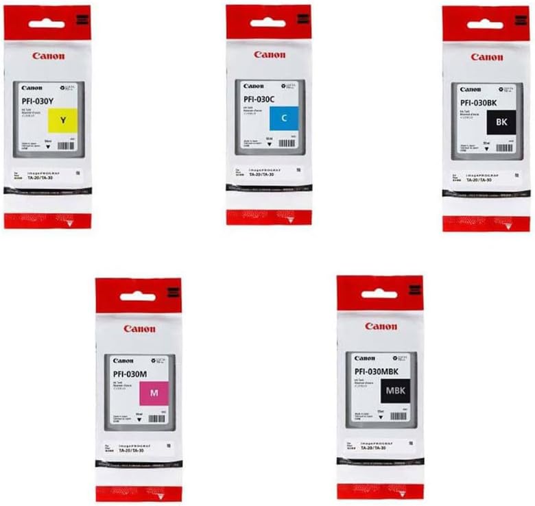 Canon PFI-030 Pigment Ink Tank Kit for imagePROGRAF PRO Series