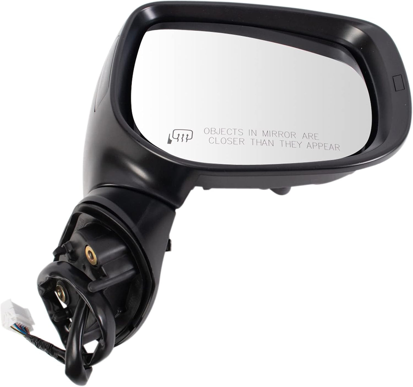 TRQ Heated Power Mirror with Blind Spot Indicator for Subaru