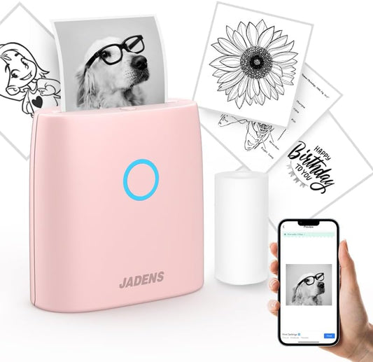Portable Mini Sticker Printer for On-the-Go Printing