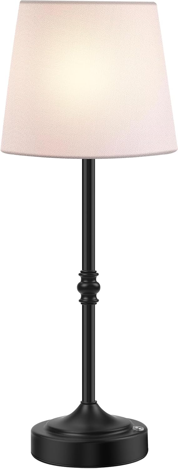 Cordless LED Table Lamp with 5000mAh Battery for Home Decor