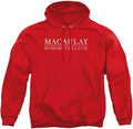 Macaulay Honors College Distressed Logo Adult Pullover Hoodie - Unisex