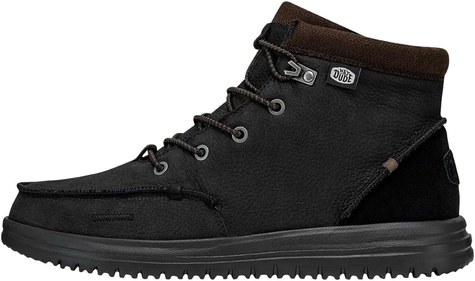 Hey Dude Bradley Leather Boots: Classy Comfort for Every Occasion