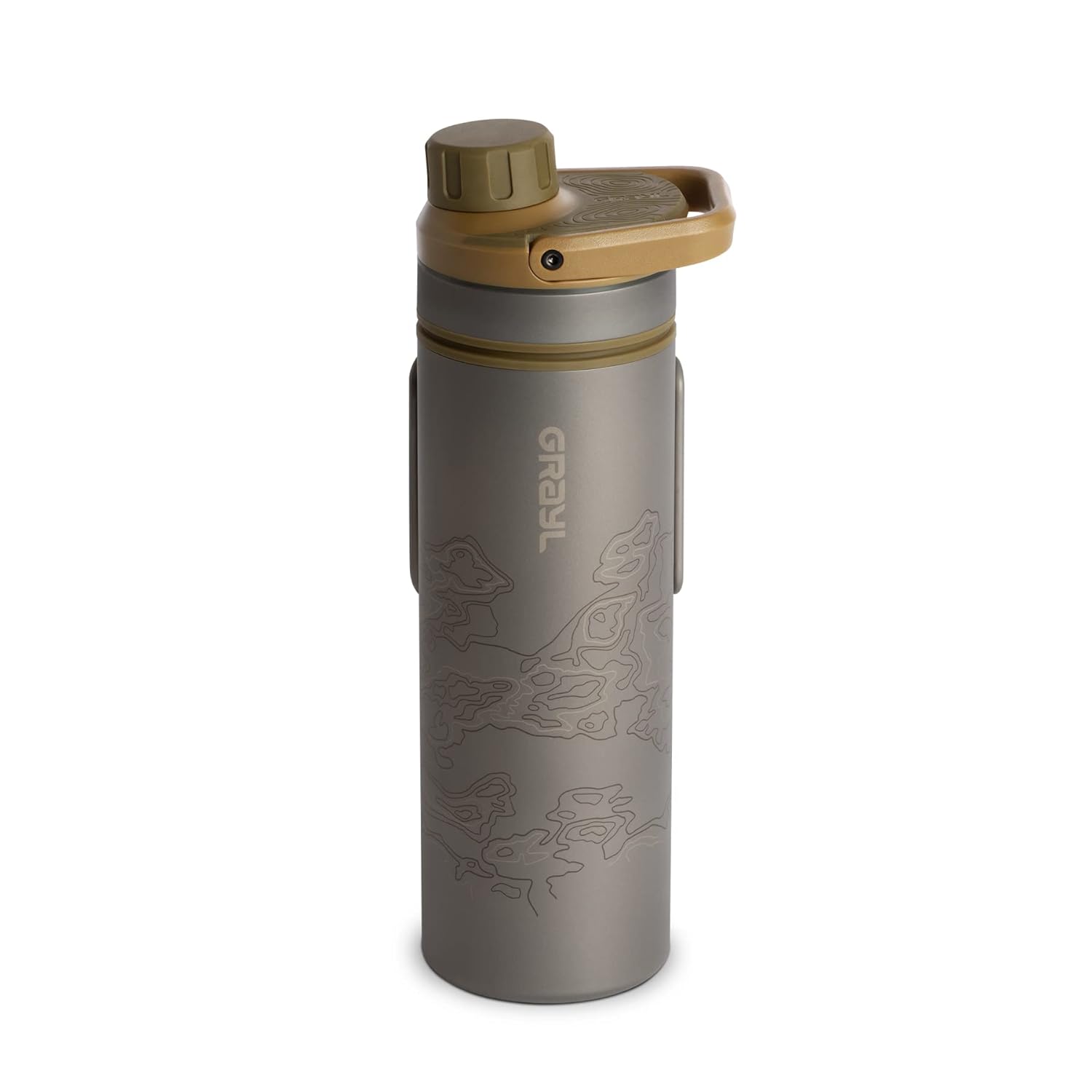 Pure Water Anywhere: GRAYL Titanium Filter Bottle