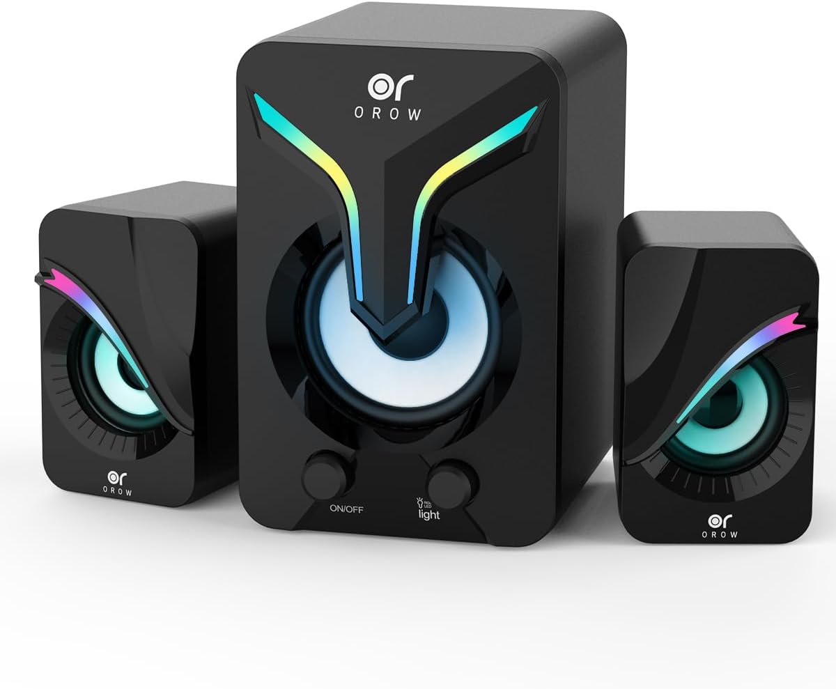 Immerse in Superior Sound with OROW Gaming Speakers!