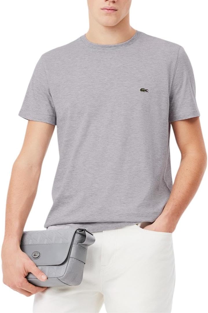 Lacoste Men's Short Sleeve Pima Jersey Crew Neck Tee Review
