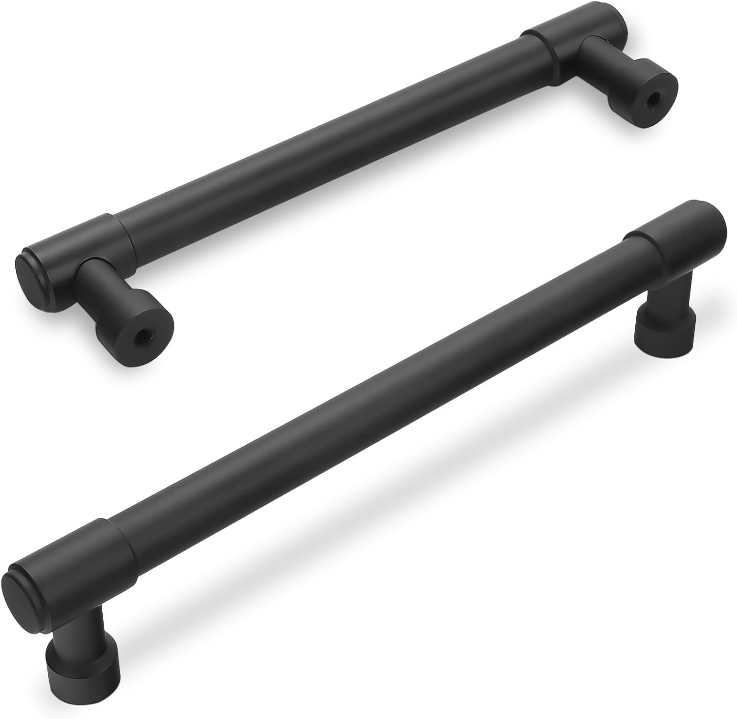 10 Pack Matte Black Cabinet Pulls for Stylish Kitchen Upgrade