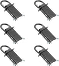 Trailer Stake Pocket D-Ring 5/8 in Adjustable 5400 lb - 6 Pack