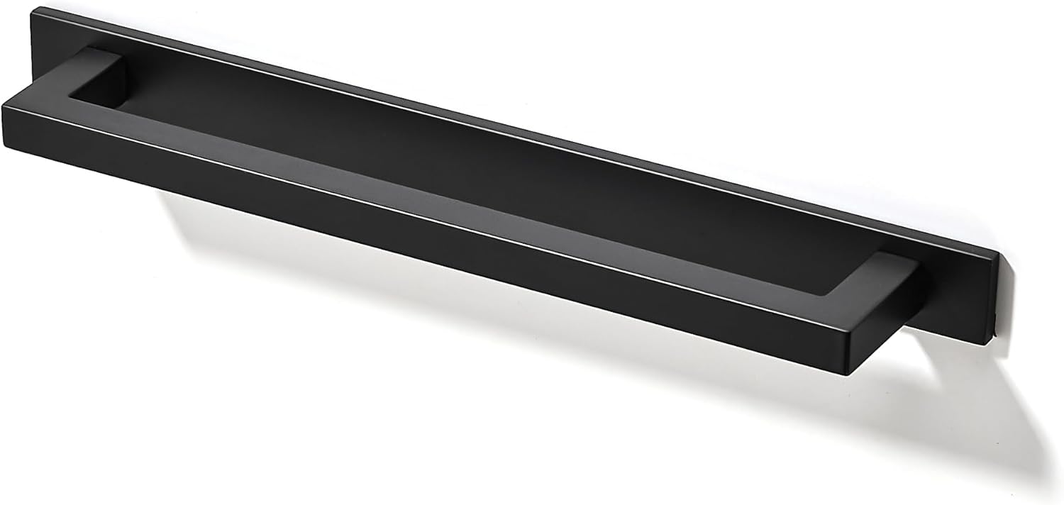 TUNNY 10 Pack Square Solid Cabinet Handles for Modern Homes