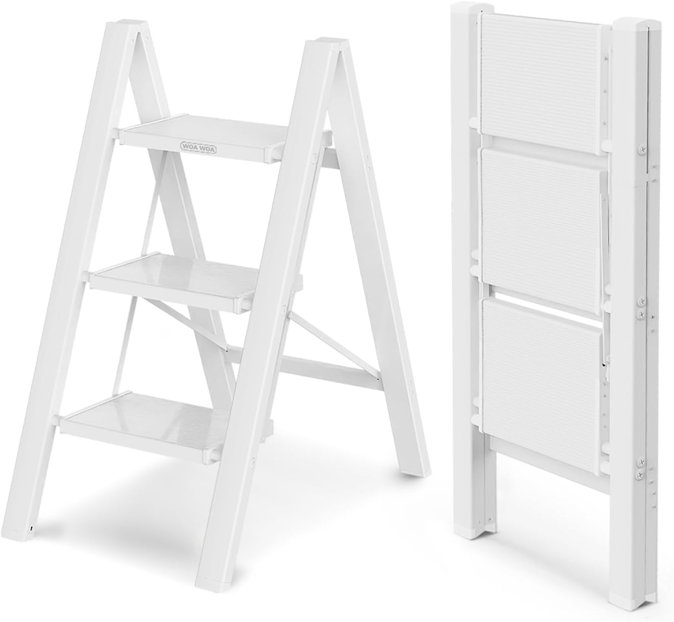WOA WOA Step Ladder: Lightweight Folding Stool for Home Use