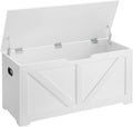 VASAGLE Storage Chest Storage Bench - Large Farmhouse Trunk