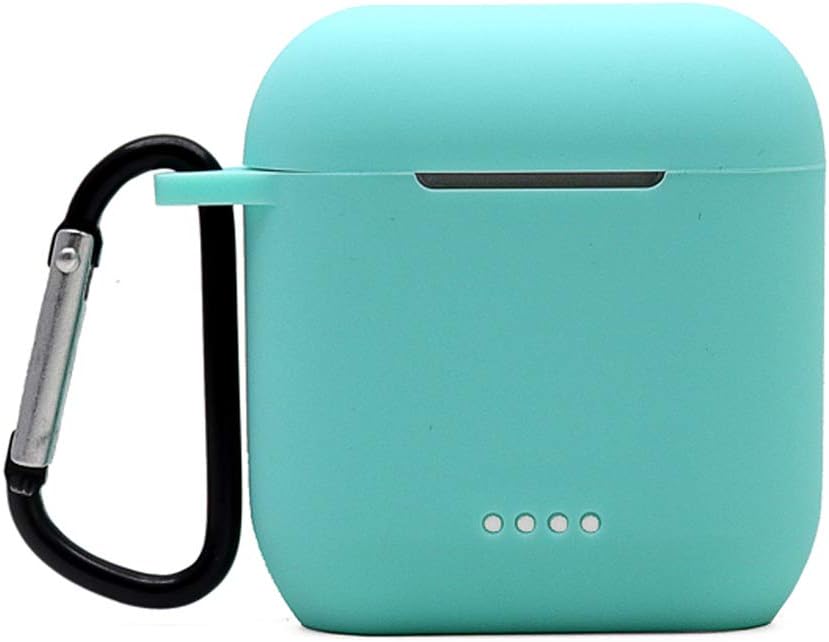 Shockproof Tozo T6 Silicone Case with Keychain - Mintgreen