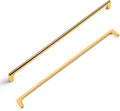 Goo-Ki Polished Gold Cabinet Pull 12.6 in Hole Center - Modern Style