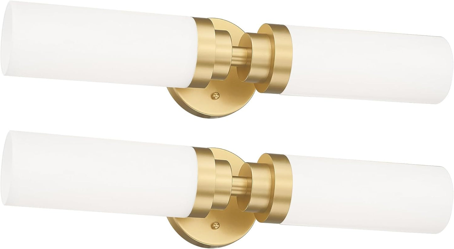 Emak 22 Inch Gold Bathroom Light Fixtures for Modern Spaces