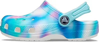 Crocs Kids' Classic Tie Dye Clogs for Little and Big Kids