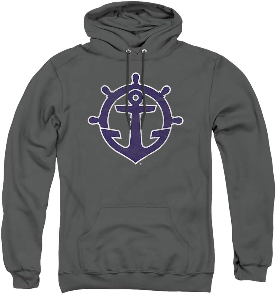 Official Collegiate Distressed Logo Pullover Hoodie Collection