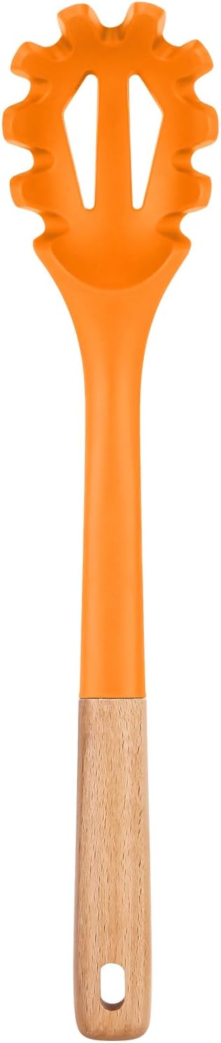 Badiano Silicone Pasta Fork: Heat Resistant Strainer