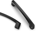 4 Inch Matte Black Cabinet Handles 10 Pack - Durable Kitchen Pulls