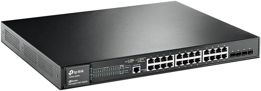 TP-Link 24 Port Gigabit PoE Switch with 384W Power Budget