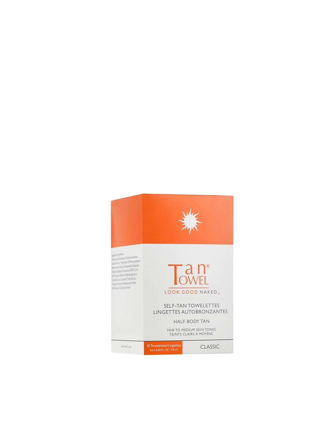 Tan Towel Self Tan Towelette Classic for Effortless Tanning