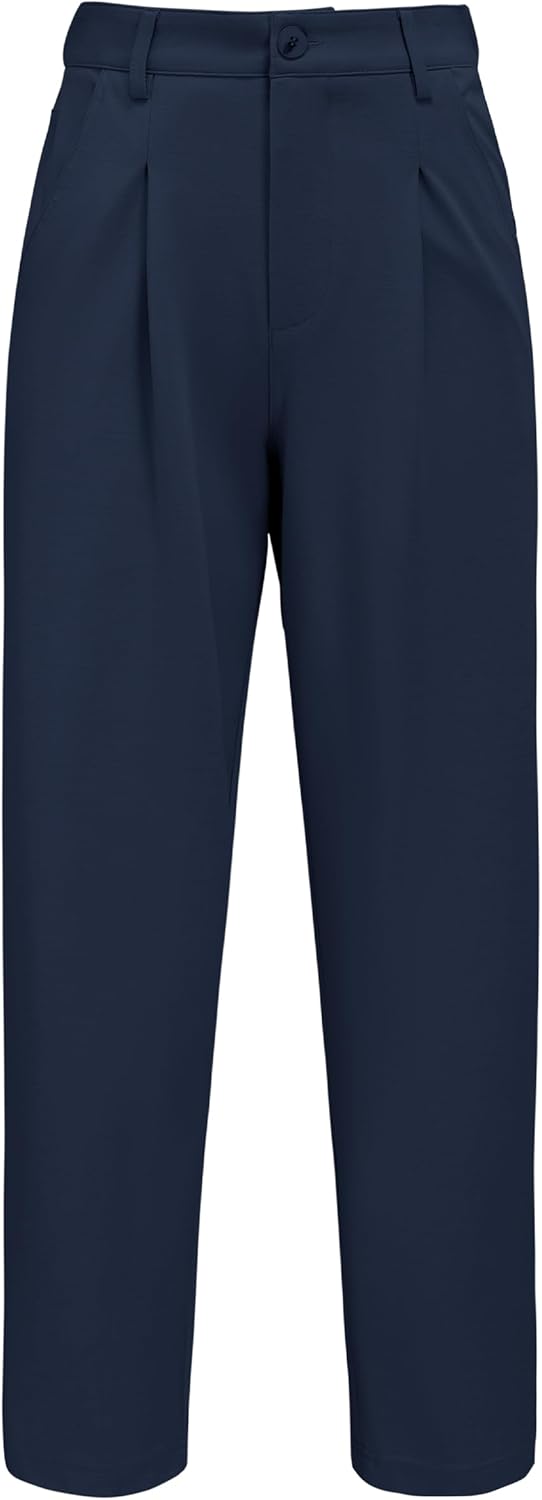Arach&Cloz Women's Stretch Wrinkle-Free Comfort Ankle Pants