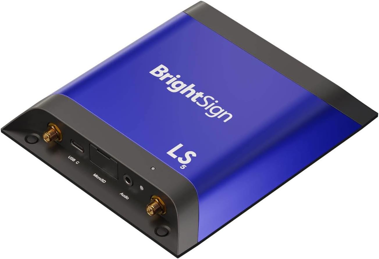 Brightsign LS425: Exceptional 4K Video and HTML5 Performance