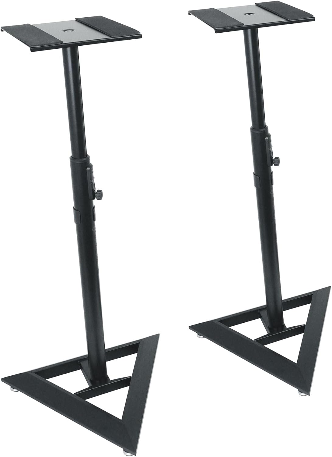Rockville RSM3 Studio Monitor Speaker Stands with Adjustable Height