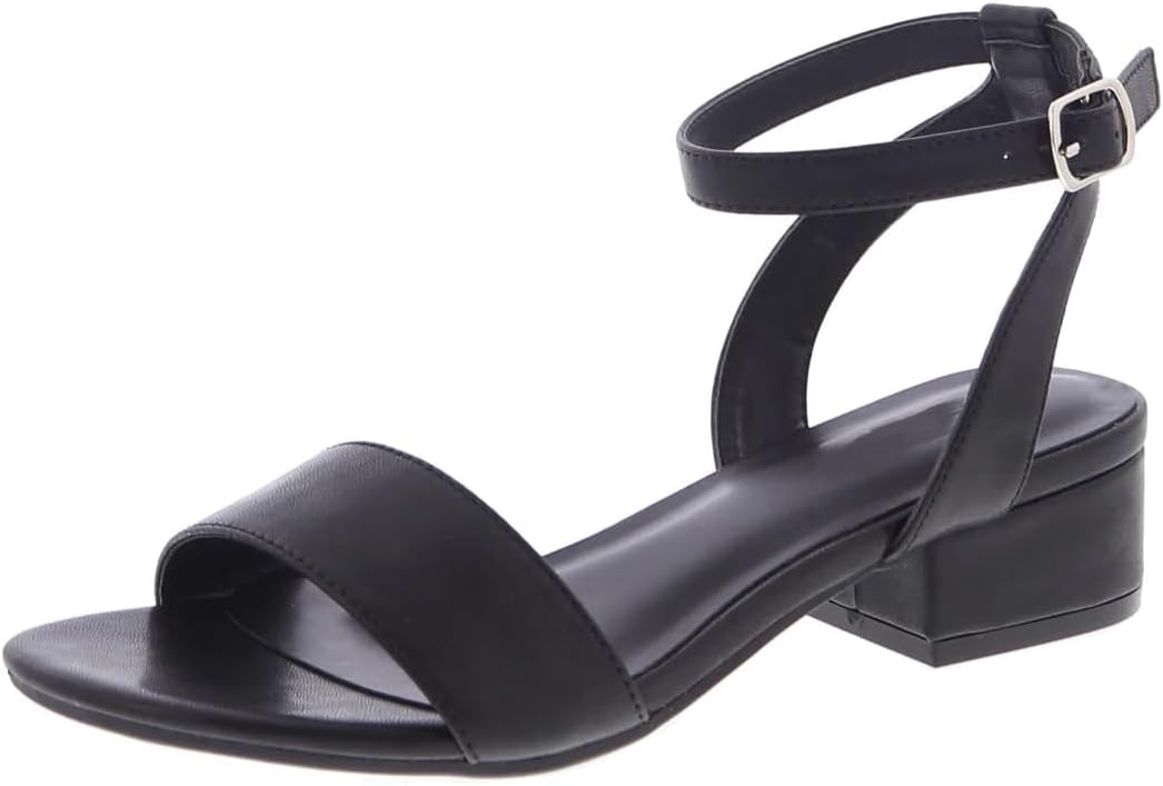 TruFox 1 Inch Low Heel Dressy Sandal for Special Occasions