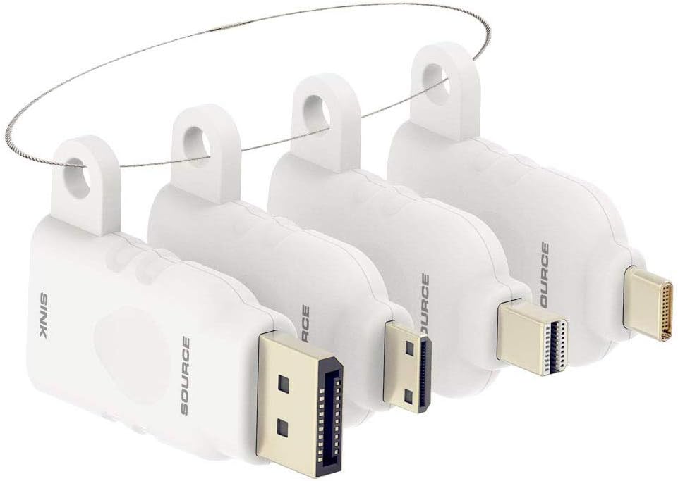 Universal HDMI Adapter Ring Kit for 4K Video Conversion