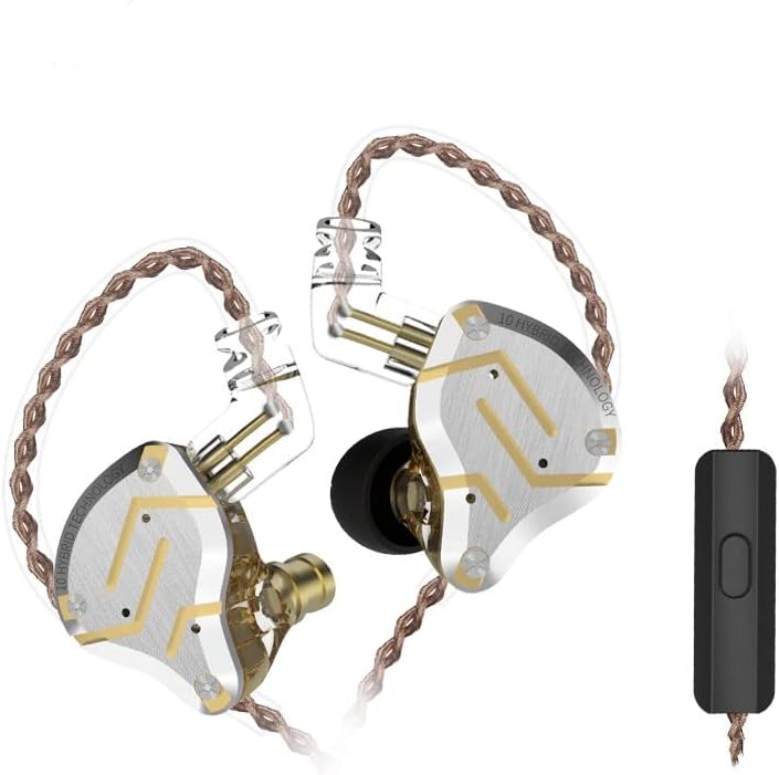 KZ ZS10 Pro Wired Earbuds with Noise Isolation and Mic