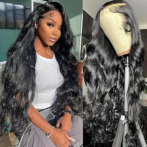 Body Wave Lace Front Wigs Human Hair 13x4 HD 180% Density