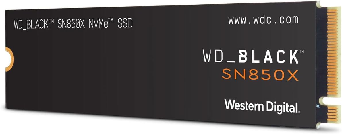 WD_Black SN850X 2TB NVMe PCIe 4.0 M.2 Internal Gaming SSD
