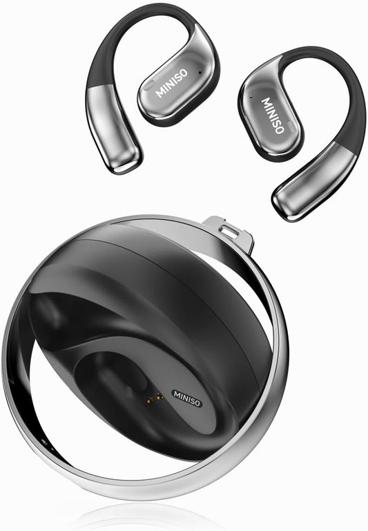 MINISO MS152 AI Translation Earphones: 144 Languages, Real-Time Translation, Wireless Bluetooth 5.4