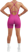 Strappy Romper Seamless Jumpsuit with Tummy Control - Flattering