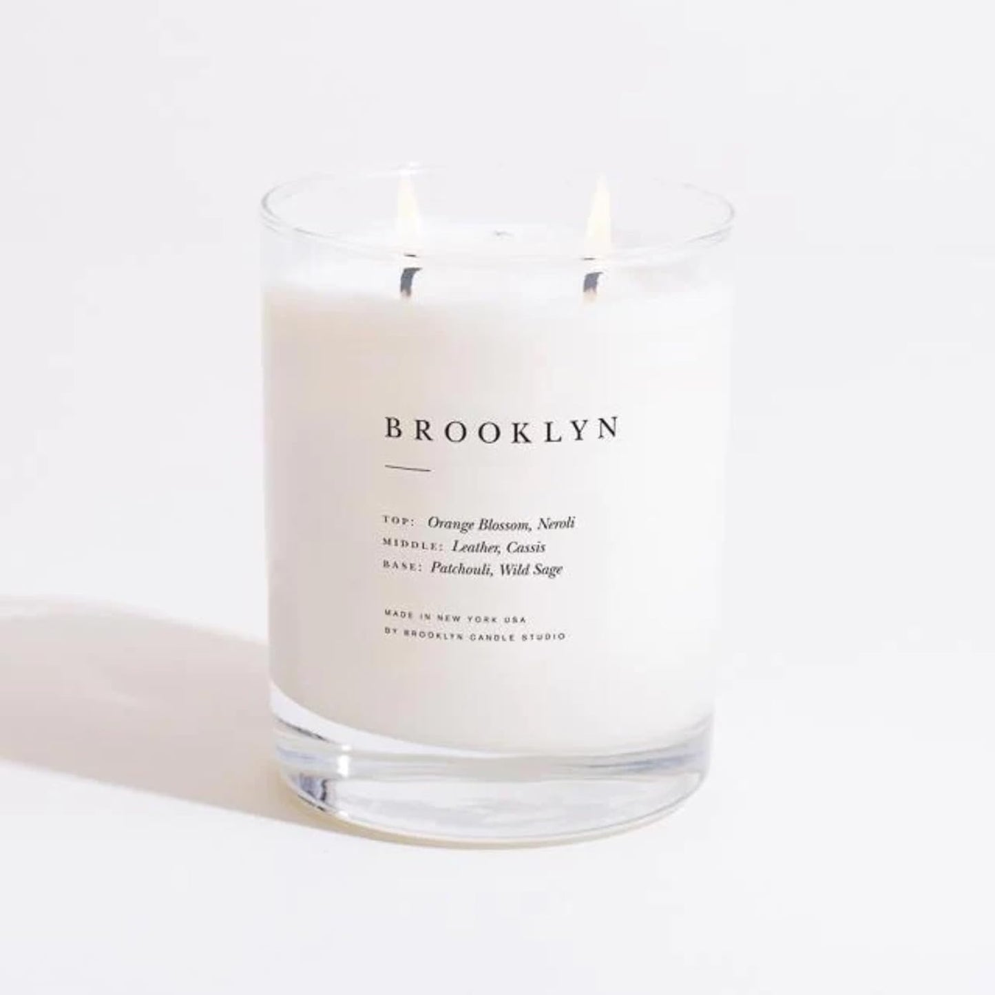Brooklyn Classic 2 Wick Candle - Luxury Scented Candle Experience