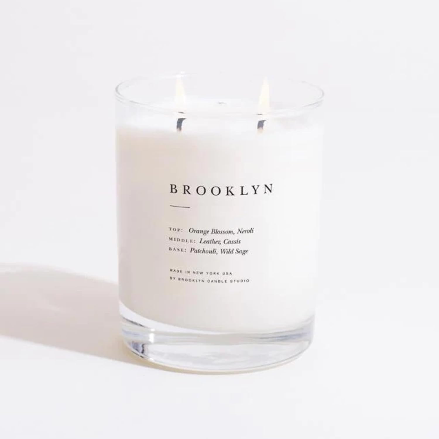 Brooklyn Classic 2 Wick Candle - Luxury Scented Candle Experience