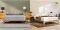 Siena 10 Queen Mattress with Bamboo Bed Frame - Medium Firm Support