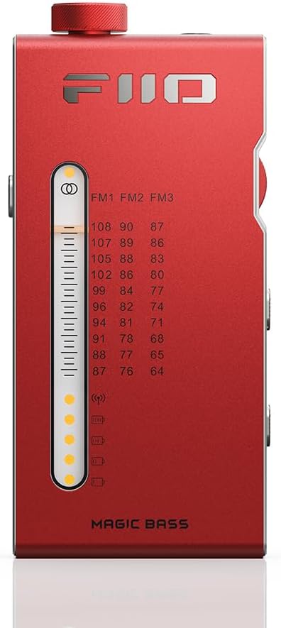 FiiO RR11 Portable HiFi FM Stereo Radio Receiver with BASS+3D