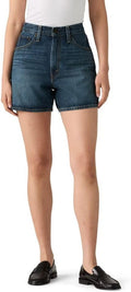 Levi's Womens Cinch Mid-Thigh Short - High Rise with Adjustable