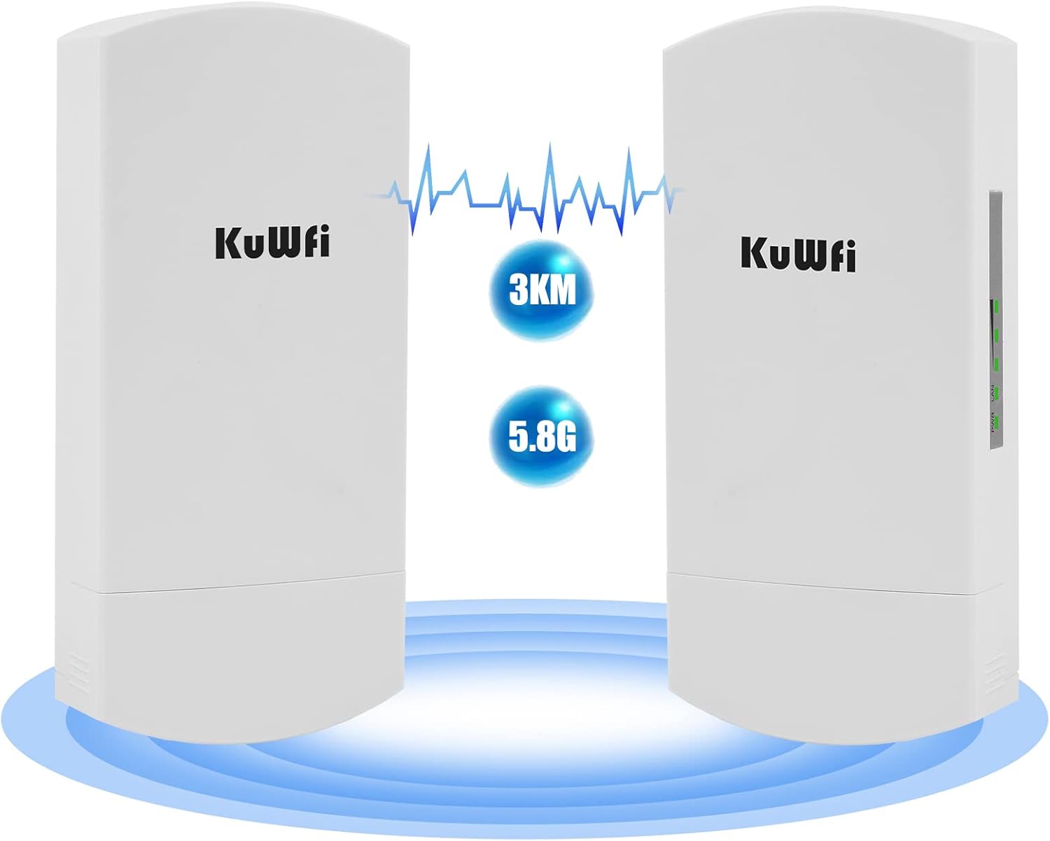 Outdoor Wireless Bridge KuWFi 5.8G for Long-Distance Connectivity