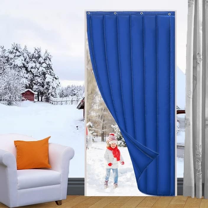 Thermal Insulated Door Curtain - Stay Cozy Year-Round!