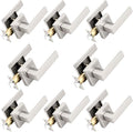 Probrico Brushed Nickel Interior Door Handle for Contemporary Decor
