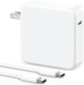 96W USB C Laptop Charger Power Adapter Replacement - Fast 96W Charge