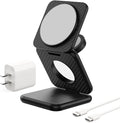 X40 Plus 3-in-1 Foldable Magnetic Wireless Charger - Fast 15W Charging