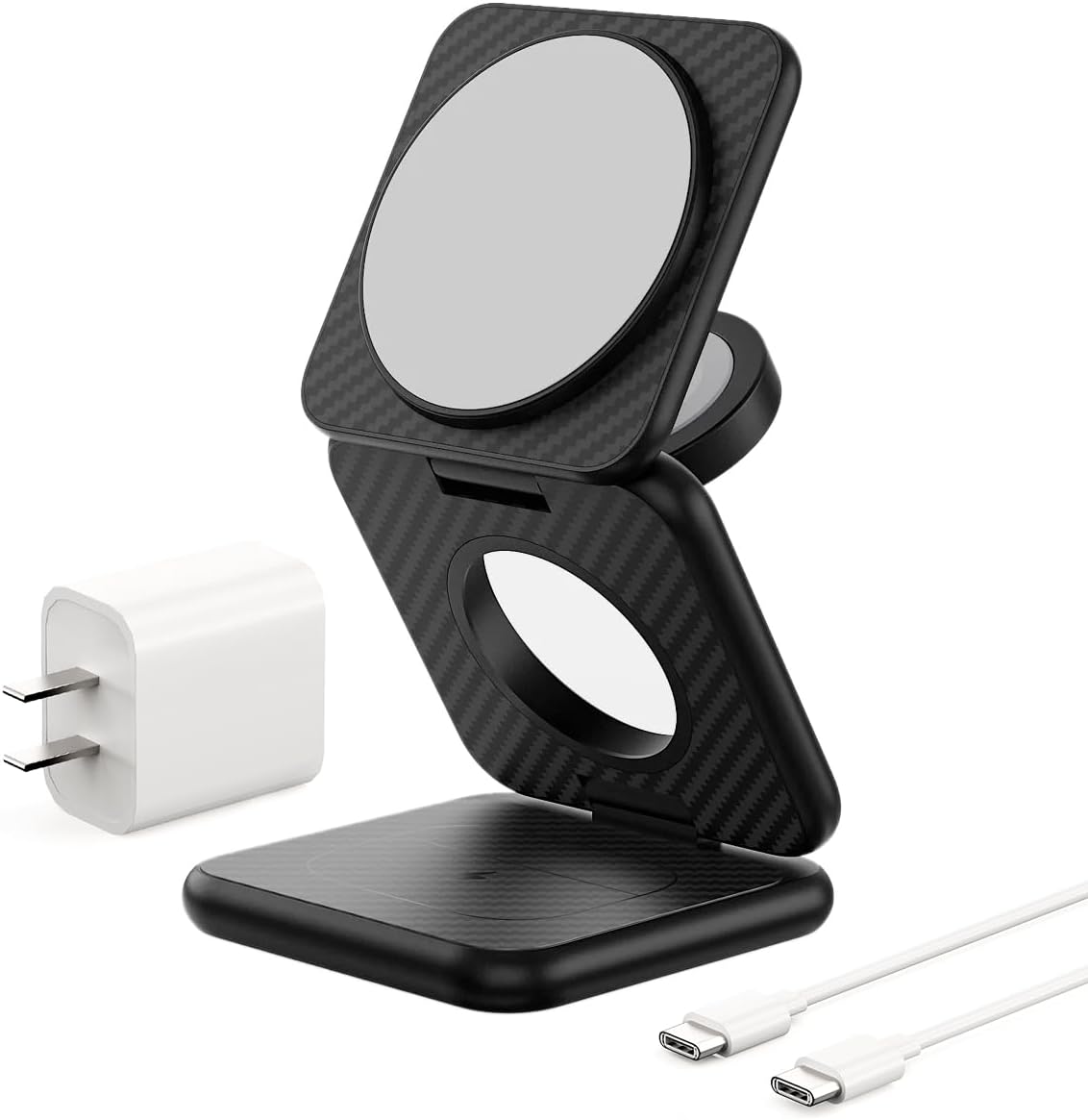 X40 Plus 3-in-1 Foldable Magnetic Wireless Charger for Apple
