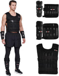 Adjustable Weighted Vest 44LB Workout Weight Vest - Full Training