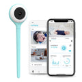 Lollipop Baby Monitor (Turquoise) - Smart Wi-Fi Camera with True