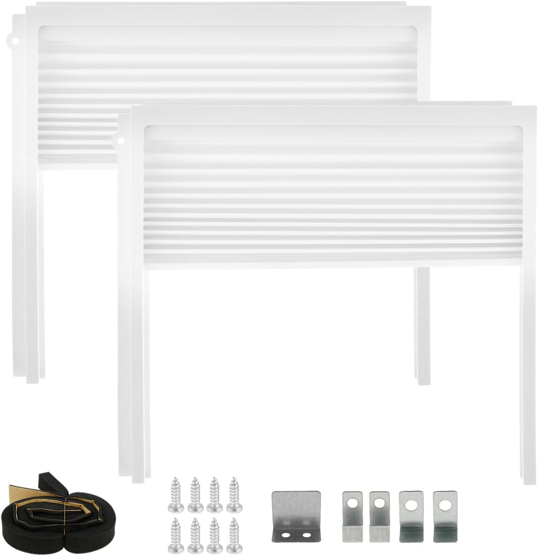 Adjustable Insulation Side Panels for Window AC